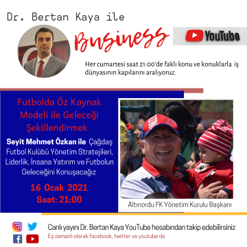 Altınordu FK Başkanı Seyit Mehmet Özkan ile Canlı Yayında Türk Futbolunu ve Altınordu Modelini Konuşuyoruz 