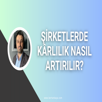 Şirketlerde karlılık nasıl arttırılır ? 